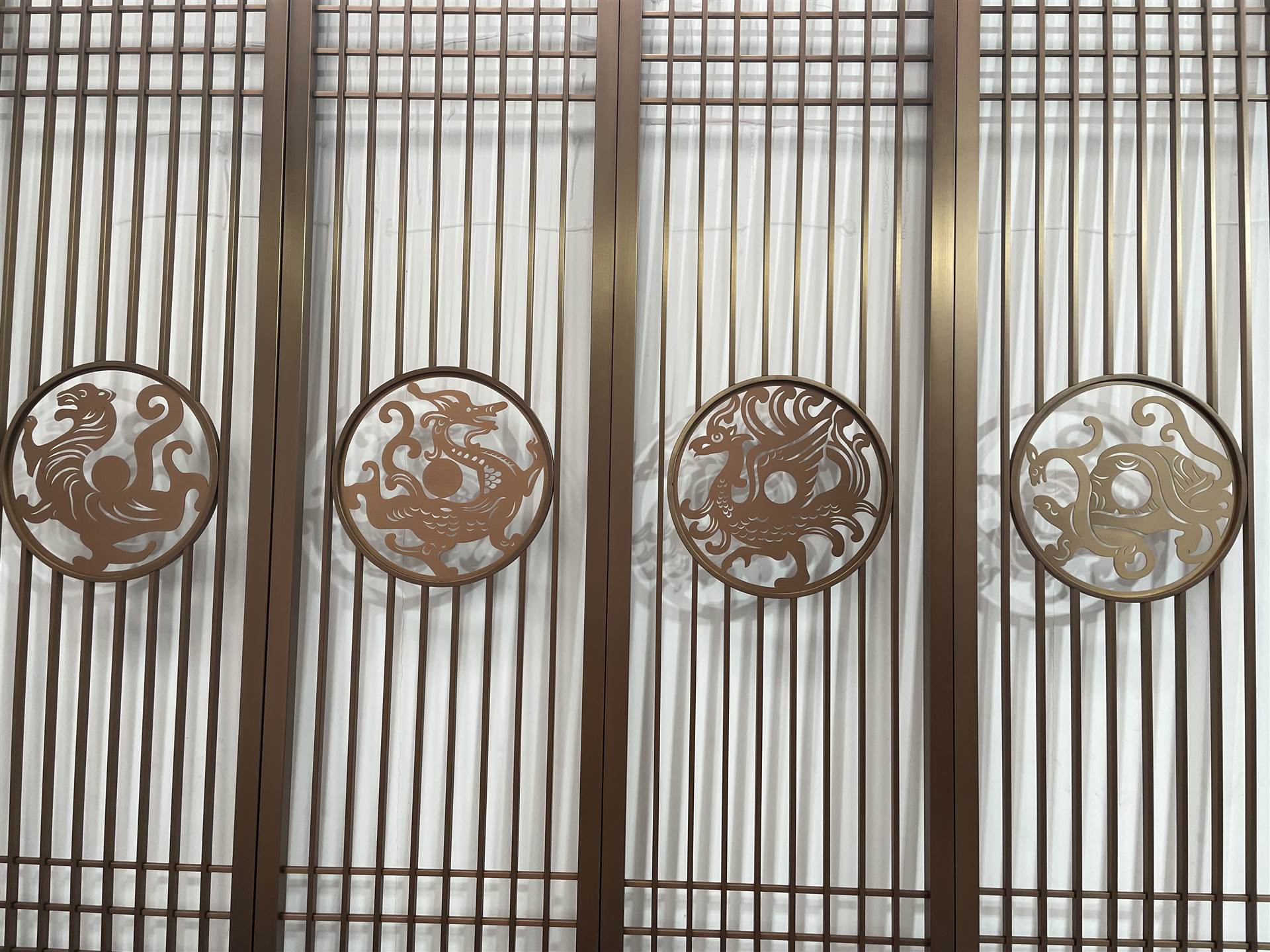 珠海铝雕屏风施工步骤